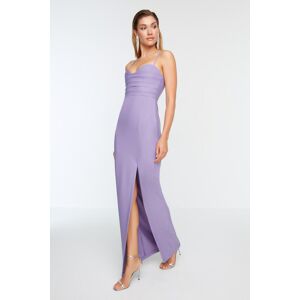 Dámske Šaty Trendyol Fialová 40 Dámske Šaty Trendyol Fialová 40