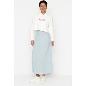 Dámska Sukňa Trendyol Maxi Šedá 36 Dámska Sukňa Trendyol Maxi Šedá 36