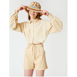 Koton Dámska Kamenná Košeľa Biela 38 Koton Dámska Kamenná Košeľa Biela 38