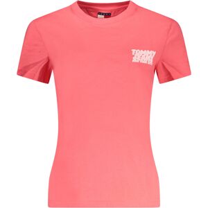 Dámske Tričko Tommy Hilfiger S Krátkym Rukávom Ružová Xs Dámske Tričko Tommy Hilfiger S Krátkym Rukávom Ružová Xs