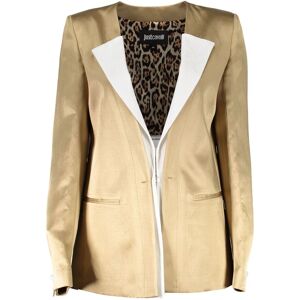 Dámske Sako Just Cavalli Zlaté Biela 44 Dámske Sako Just Cavalli Zlaté Biela 44