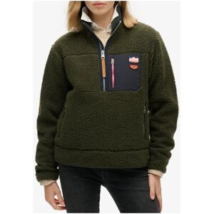 Superdry Fleecová Mikina Čierna M Superdry Fleecová Mikina Čierna M