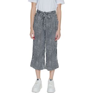 Only Dámske Nohavice S Geometrickým Vzorom Čierna 36 Only Dámske Nohavice S Geometrickým Vzorom Čierna 36