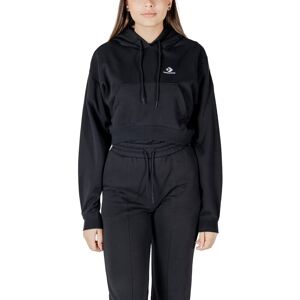 Converse Dámska Mikina S Kapucňou Čierna Xl Converse Dámska Mikina S Kapucňou Čierna Xl