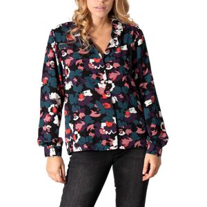 Jacqueline De Yong Vzorovaná Blúzka Čierna 38 Jacqueline De Yong Vzorovaná Blúzka Čierna 38
