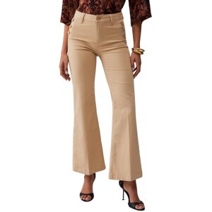 Dámske Nohavice Liu Jo Krémová 26 Dámske Nohavice Liu Jo Krémová 26