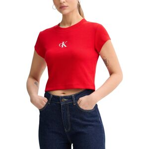 Calvin Klein Jeans T-Shirt Donna Modrá M Calvin Klein Jeans T-Shirt Donna Modrá M