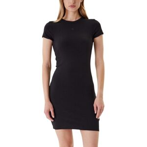 Calvin Klein Čierne Mini Šaty Čierna M Calvin Klein Čierne Mini Šaty Čierna M