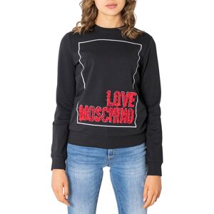 Dámska Mikina Love Moschino Čierna 40 Dámska Mikina Love Moschino Čierna 40