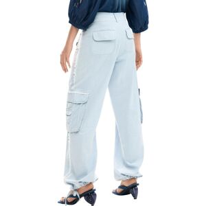 Desigual Dámske Nohavice Modrá M Desigual Dámske Nohavice Modrá M