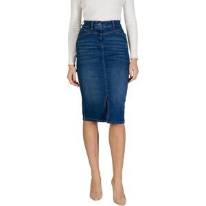 Morgan De Toi Rifľová Sukňa Modrá 34 Morgan De Toi Rifľová Sukňa Modrá 34