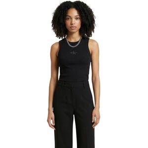 Calvin Klein Dámske Tielko Čierna L Calvin Klein Dámske Tielko Čierna L