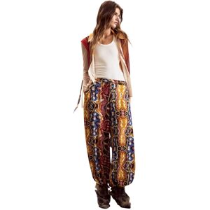 Desigual Vzorované Nohavice Čierna M Desigual Vzorované Nohavice Čierna M