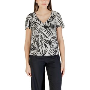 Vero Moda Vzorovaná Blúzka S Krátkym Rukávom Čierna S Vero Moda Vzorovaná Blúzka S Krátkym Rukávom Čierna S