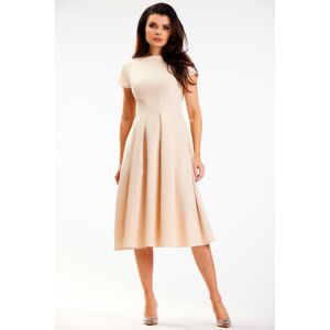 Dámske Šaty Awama A569 Oranžová L Dámske Šaty Awama A569 Oranžová L