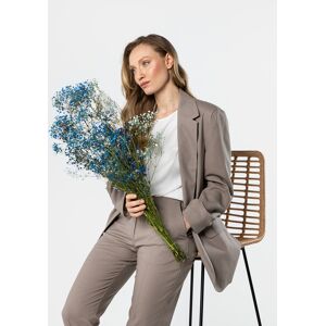 Dámske Sako Z Ľanu Awama A776 Biela Xs Dámske Sako Z Ľanu Awama A776 Biela Xs