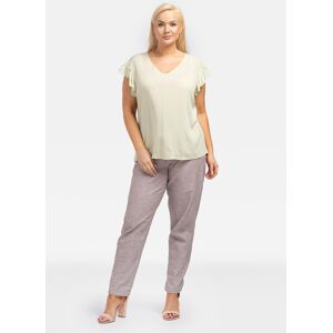 Dámska Blúzka Karko Ba306 Krémová 46-48 Dámska Blúzka Karko Ba306 Krémová 46-48