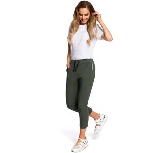 Dámske Nohavice Made Of Emotion M411 Kaki M Dámske Nohavice Made Of Emotion M411 Kaki M