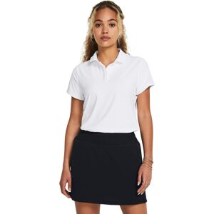 Women'S Under Armour Iso-Chill Ss Polo Shirt Biela Xl Women'S Under Armour Iso-Chill Ss Polo Shirt Biela Xl