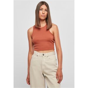 Urban Classics Women'S Terracotta Cropped Rib Top Červená 4xl Urban Classics Women'S Terracotta Cropped Rib Top Červená 4xl