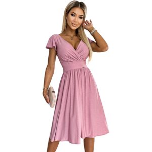 Dámske Šaty Numoco Ružová M Dámske Šaty Numoco Ružová M