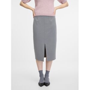 Sivá Puzdrová Midi Sukňa Orsay Šedá 36 Sivá Puzdrová Midi Sukňa Orsay Šedá 36