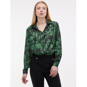 Zelená Vzorovaná Blúzka Orsay Čierna 34 Zelená Vzorovaná Blúzka Orsay Čierna 34