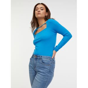 Modré Dámske Tričko Orsay Svetlomodrá S Modré Dámske Tričko Orsay Svetlomodrá S