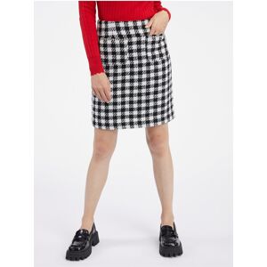 Bielo-Čierna Dámska Kockovaná Sukňa Orsay 36 Bielo-Čierna Dámska Kockovaná Sukňa Orsay 36