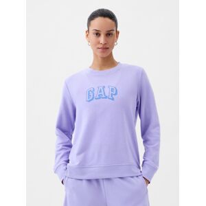 Svetlo Fialová Dámska Mikina S Logom Gap Svetlomodrá Xxs Svetlo Fialová Dámska Mikina S Logom Gap Svetlomodrá Xxs