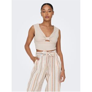 Sivý Dámsky Top Only Jany Krémová M Sivý Dámsky Top Only Jany Krémová M