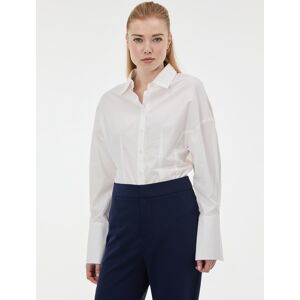 Biela Dámska Košeľa Orsay Modrá 36 Biela Dámska Košeľa Orsay Modrá 36