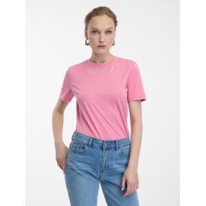 Ružové Dámske Tričko S Aplikáciou Orsay Svetlomodrá M Ružové Dámske Tričko S Aplikáciou Orsay Svetlomodrá M