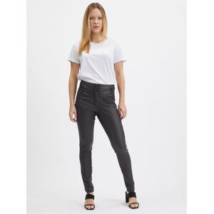 Tmavosivé Dámske Skinny Fit Nohavice Orsay Šedá 36 Tmavosivé Dámske Skinny Fit Nohavice Orsay Šedá 36