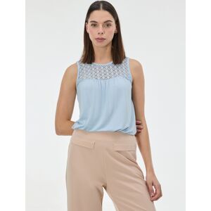 Svetlomodré Dámske Tielko Orsay Svetlomodrá L Svetlomodré Dámske Tielko Orsay Svetlomodrá L