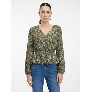 Orsay Zelená Dámska Blúzka S Kvetinovým Vzorom Modrá 36 Orsay Zelená Dámska Blúzka S Kvetinovým Vzorom Modrá 36