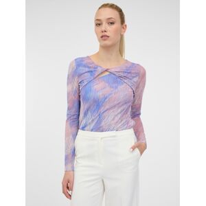 Modro-Ružový Dámsky Vzorovaný Top Orsay Šedá M Modro-Ružový Dámsky Vzorovaný Top Orsay Šedá M