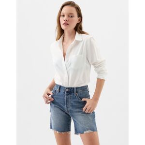 Biela Dámska Košeľa Gap Biela L Biela Dámska Košeľa Gap Biela L