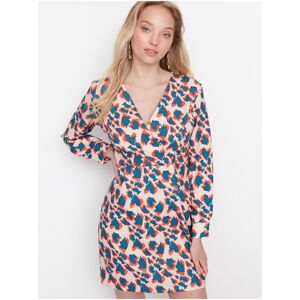 Šaty Na Denné Nosenie Pre Ženy Trendyol - Béžová, Modrá Modrá M Šaty Na Denné Nosenie Pre Ženy Trendyol - Béžová, Modrá Modrá M