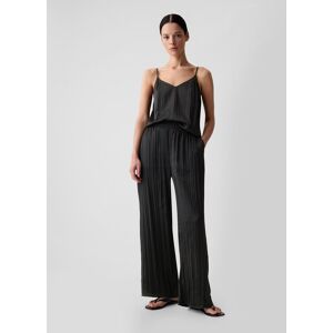 Čierne Dámske Nohavice Z Krčeného Saténu Gap Čierna Xxs Čierne Dámske Nohavice Z Krčeného Saténu Gap Čierna Xxs