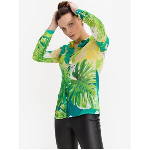 Košele Pre Ženy Guess - Zelená Zelená Xs Košele Pre Ženy Guess - Zelená Zelená Xs
