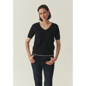 Tmavomodrá Pletená Blúzka Mugi Tatuum Modrá M Tmavomodrá Pletená Blúzka Mugi Tatuum Modrá M