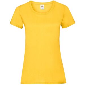 Valueweight Fruit Of The Loom Yellow T-Shirt Oranžová S Valueweight Fruit Of The Loom Yellow T-Shirt Oranžová S