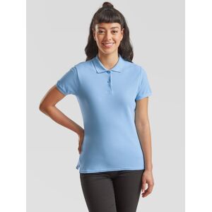 Polo Fruit Of The Loom Dámske Modré Tričko Svetlomodrá Xl Polo Fruit Of The Loom Dámske Modré Tričko Svetlomodrá Xl