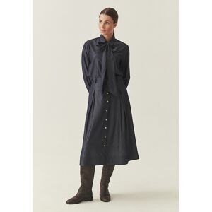 Modrá Rozšírená Midi Sukňa Nadifa Tatuum Modrá M Modrá Rozšírená Midi Sukňa Nadifa Tatuum Modrá M