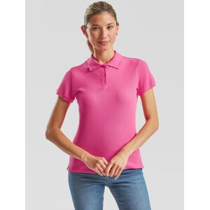 Polo Fruit Of The Loom Pink Women'S T-Shirt Fuchsiová M Polo Fruit Of The Loom Pink Women'S T-Shirt Fuchsiová M