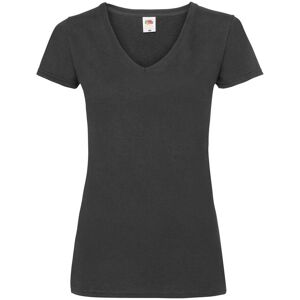 Black Women'S V-Neck Valueweight Fruit Of The Loom Šedá Xxl Black Women'S V-Neck Valueweight Fruit Of The Loom Šedá Xxl