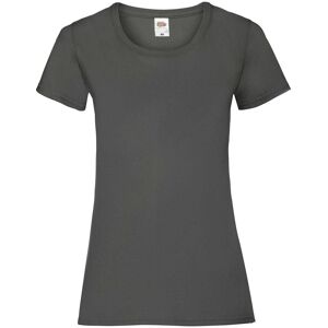 Fruit of the Loom T-Shirt Women'S Valueweight 613720 100% Cotton 160g/165g Šedá S Fruit of the Loom T-Shirt Women'S Valueweight 613720 100% Cotton 160g/165g Šedá S