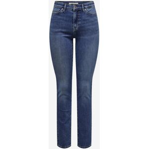 Modré Dámske Slim Fit Džínsy Only Sui Modrá L Modré Dámske Slim Fit Džínsy Only Sui Modrá L