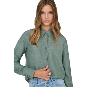 Only - Dámska Košeľa Onlbetty Melli Zelená L Only - Dámska Košeľa Onlbetty Melli Zelená L